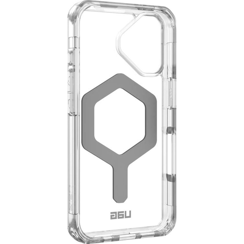 Etui pancerne Urban Armor Gear Plyo MagSafe do Apple iPhone 16, przezroczysto-białe